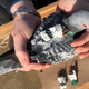 El proyecto depende de voluntarios que crían sus propias palomas.